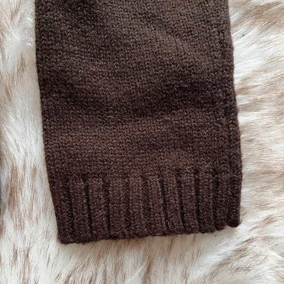 Zara Chocolate Brown Wool Sweater - Picture 4 of 7